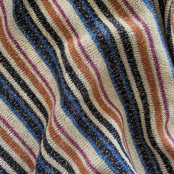 Zara shimmer knotted top - Picture 3 of 5